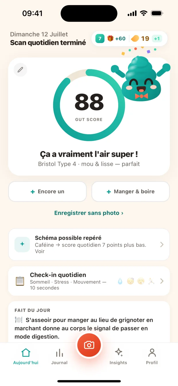 Scan du jour fait