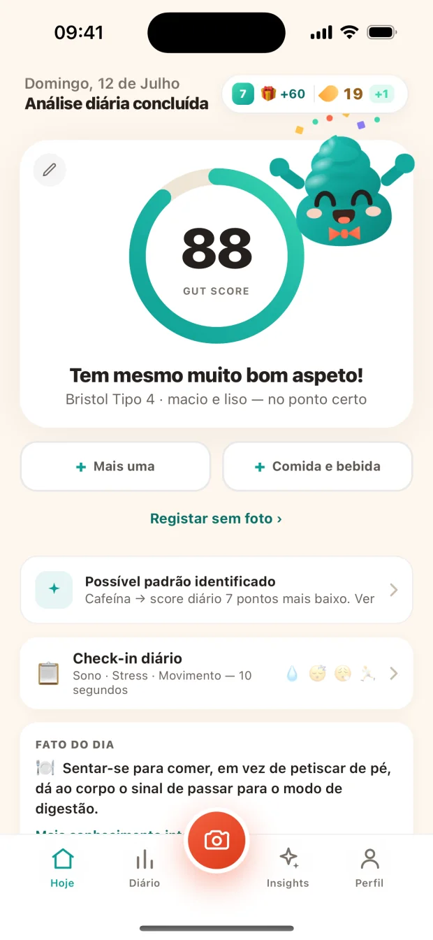 Scan diário feito