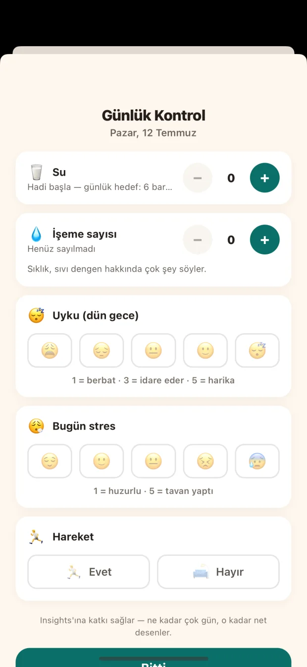 Kameranın göremediğini ekle.